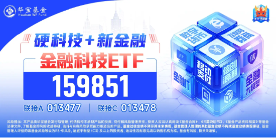 火爆！金融科技ETF（159851）又双叒创历史新高，单日超8400万元资金顺势布局，板块底部翻倍反弹  第3张