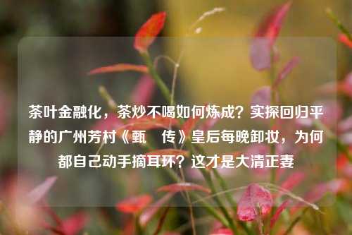 茶叶金融化，茶炒不喝如何炼成？实探回归平静的广州芳村《甄嬛传》皇后每晚卸妆，为何都自己动手摘耳环？这才是大清正妻