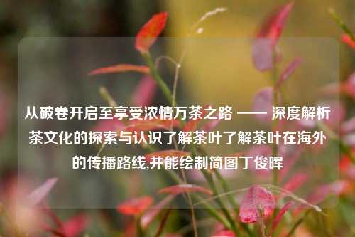 从破卷开启至享受浓情万茶之路 —— 深度解析茶文化的探索与认识了解茶叶了解茶叶在海外的传播路线,并能绘制简图丁俊晖