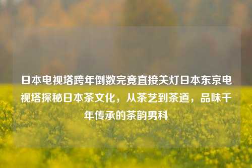 日本电视塔跨年倒数完竟直接关灯日本东京电视塔探秘日本茶文化，从茶艺到茶道，品味千年传承的茶韵男科