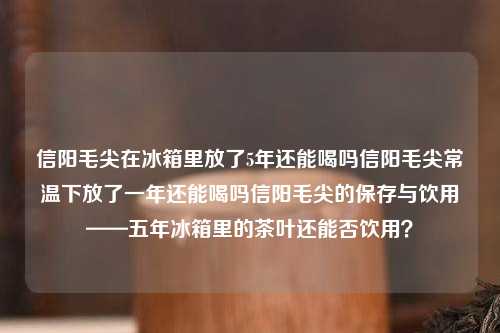 信阳毛尖在冰箱里放了5年还能喝吗信阳毛尖常温下放了一年还能喝吗信阳毛尖的保存与饮用——五年冰箱里的茶叶还能否饮用？